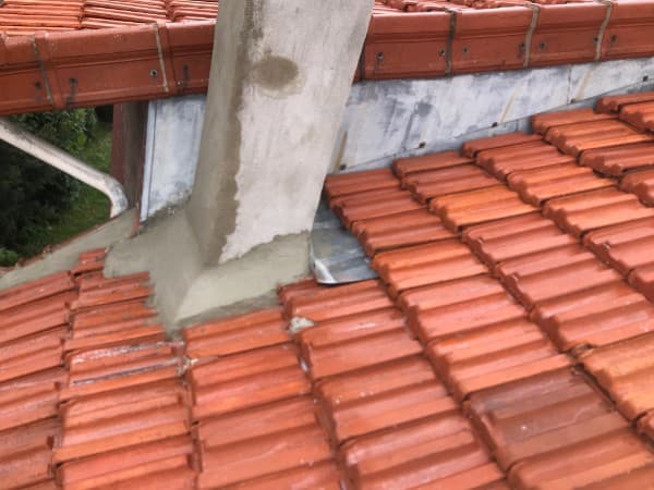 Maçonnerie pied de cheminée - Après