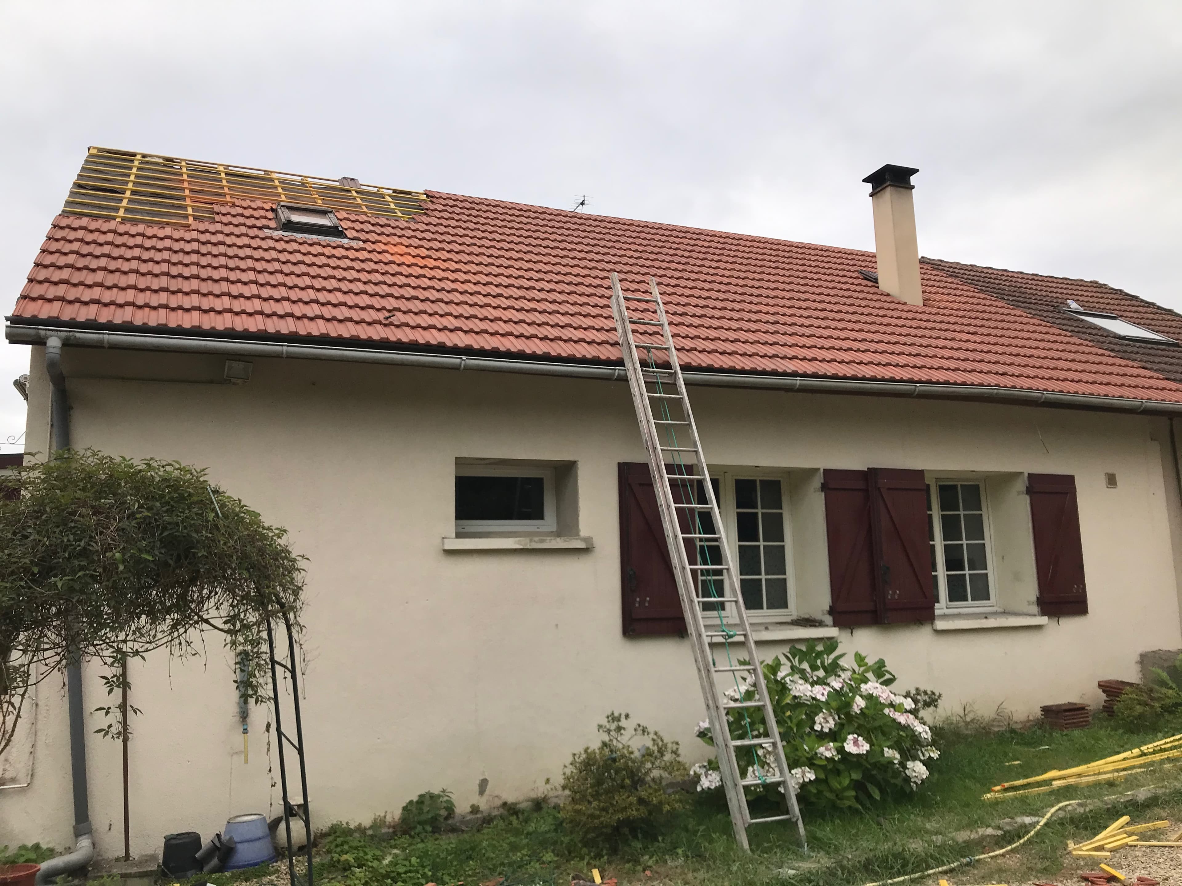 Réfection complète de toiture - Après