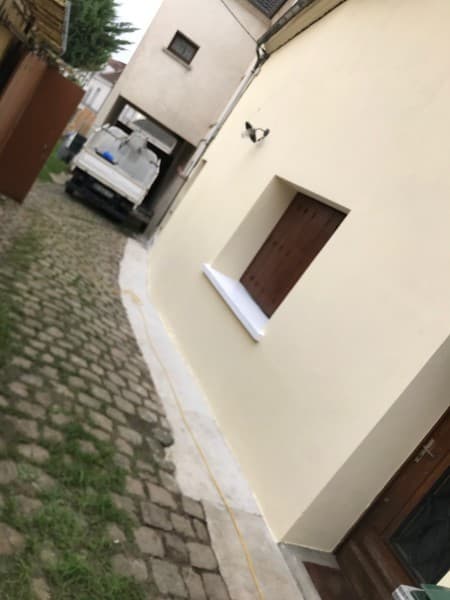 Maçonnerie et peinture de façade - Après